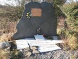 Cesta k pomníku druhého pilota sestřeleného 17.4.1945 u ČB